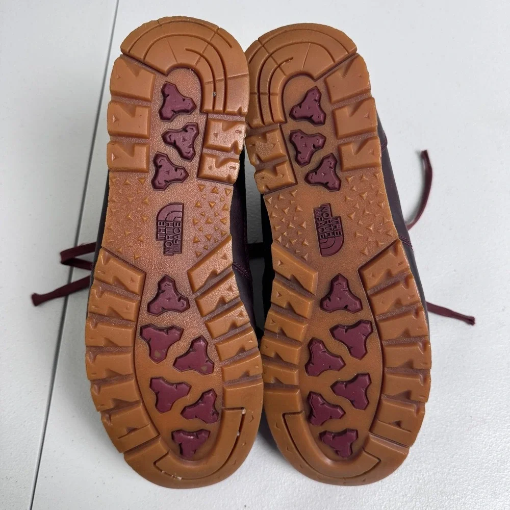 The North Face Back to Berkeley Redux Mens Hiking Boots Size 11 Burgundy